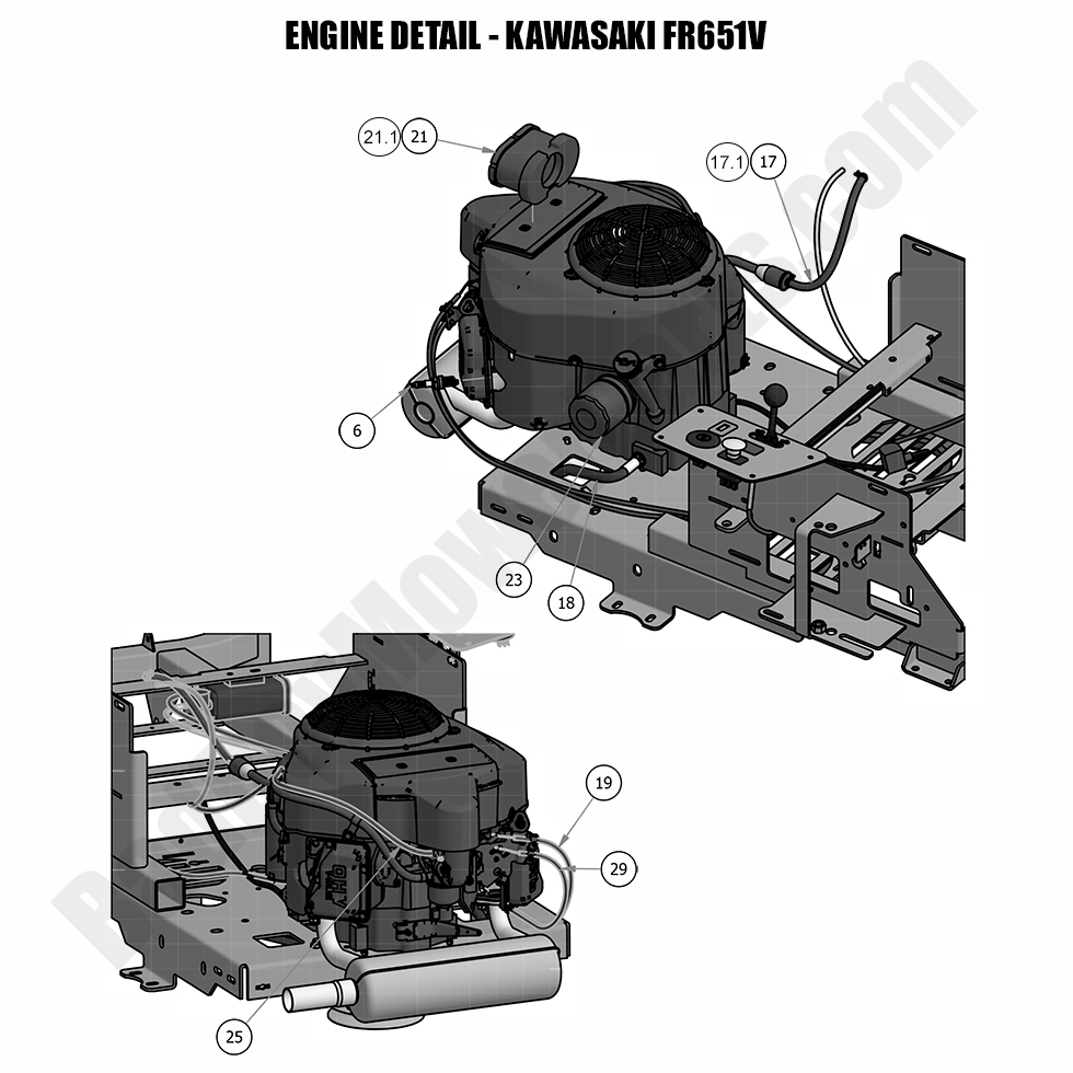 2018 MZ - Engine Detail- Kawasaki FR651
